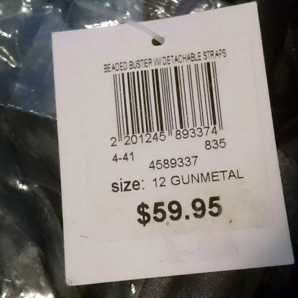 Rockmans Beaded Bustier (size 12) Formal NWT - Picture 4 of 4